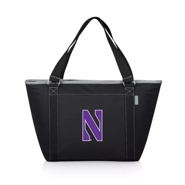 NCAA Northwestern Wildcats Topanga Cooler Tote Bag Black - 19qt