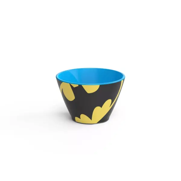 Batman 3pc Melamine Dinnerware Set - Zak Designs