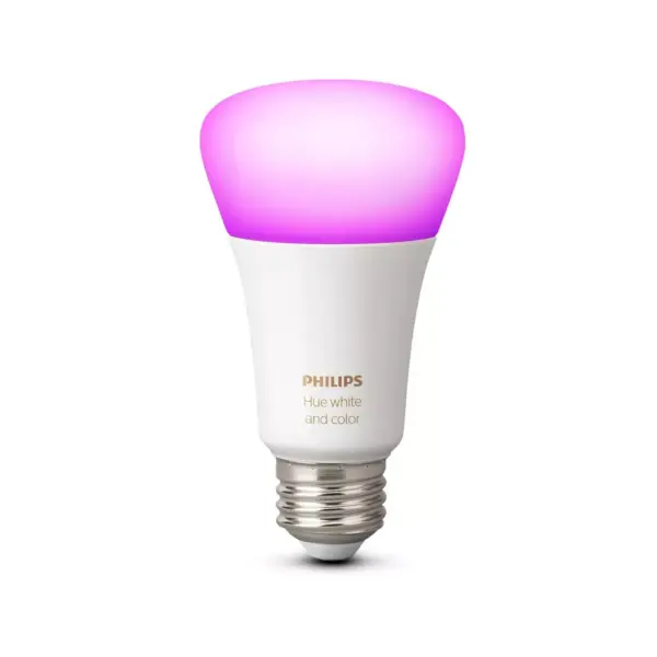 Philips Hue 4pk White and Color Ambiance A19 LED Smart Bulb Starter Kit