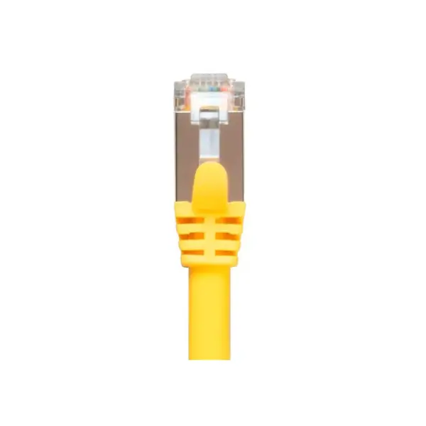 Monoprice Cat7 Ethernet Network Patch Cable - 25 feet - Yellow | 26AWG, Shielded, (S/FTP) - Entegrade Series