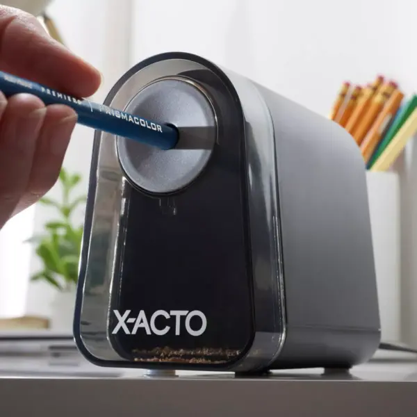 X-ACTO Mighty Mite Electric Pencil Sharpener with Pencil Saver & SafeStart Motor