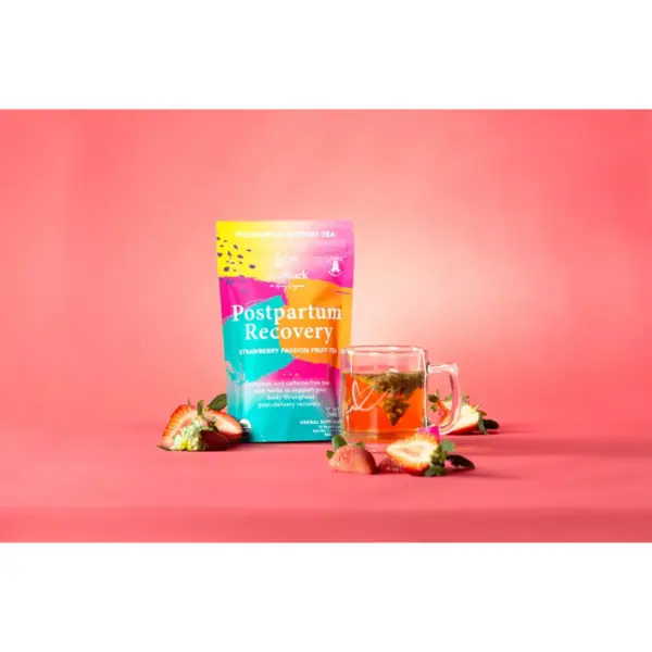 Pink Stork Recovery Tea - Strawberry Passion Fruit Pouch - 15ct