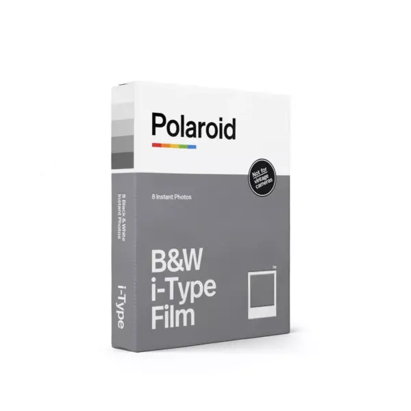 Polaroid B&W Film for i-Type- White Frame