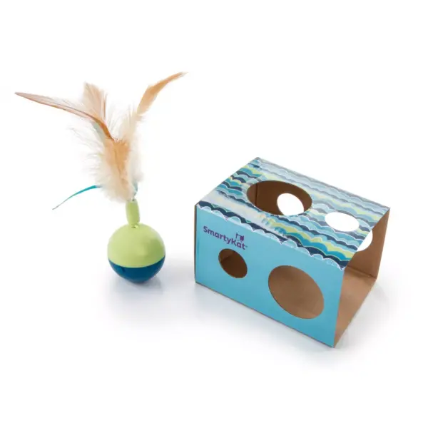 SmartyKat Twirly & Peek Electronic Motion Cat Toy