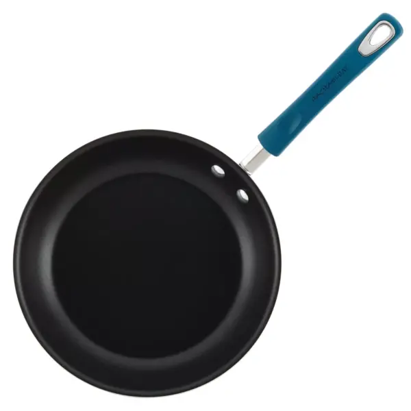 Rachael Ray 12.5" Hard Enamel Aluminum Nonstick Skillet Blue