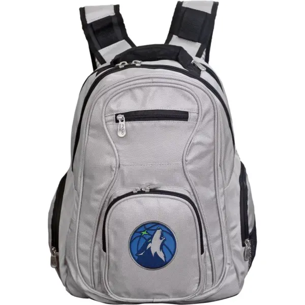 NBA Minnesota Timberwolves Gray Laptop Backpack