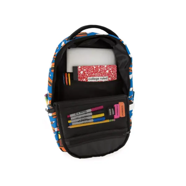 Bob's Burgers 17.5'' Flying Hamburger Laptop Backpack