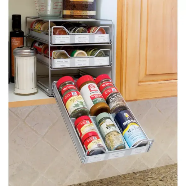 Lipper 3-Tier Tilt Down Spice Drawer