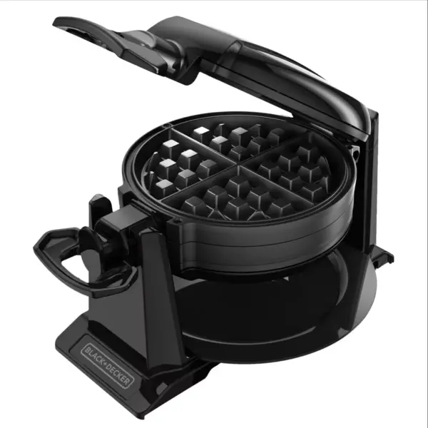 BLACK+DECKER Rotating Waffle Maker - Black WMD200B