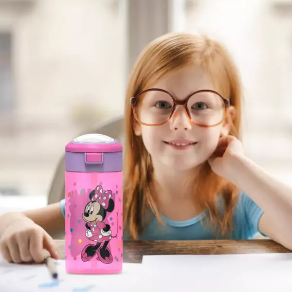 Minnie Mouse 18oz Plastic Flex Sip Water Bottle - Zak Designs