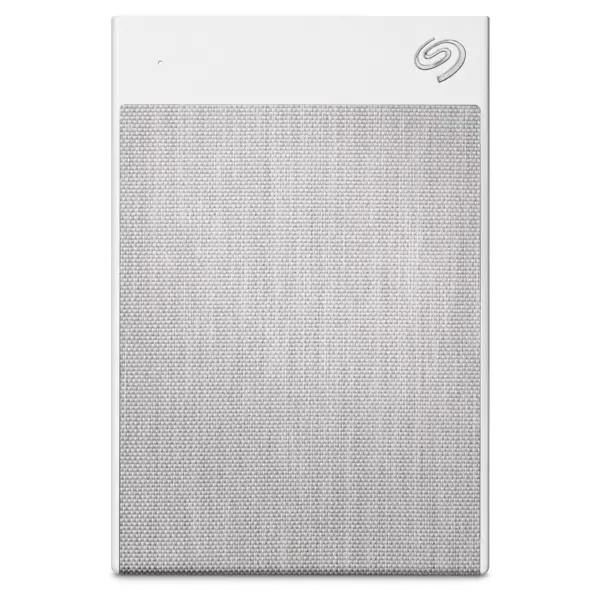 Seagate Backup Plus Ultra Touch 1TB USB-C and USB 3.0 External Hard Drive with Encryption - White