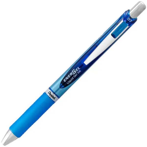 Pentel Energel Deluxe 2ct Blue Medium tip Gel Ink Pen