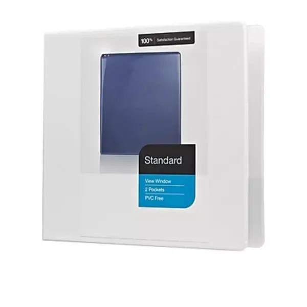 MyOfficeInnovations Standard 5-Inch D 3-Ring View Binder White (26360-CC) 976179