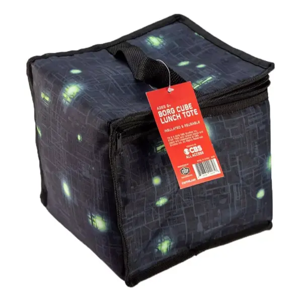 Crowded Coop, LLC Star Trek The Next Generation Borg Cube Lunch Tote