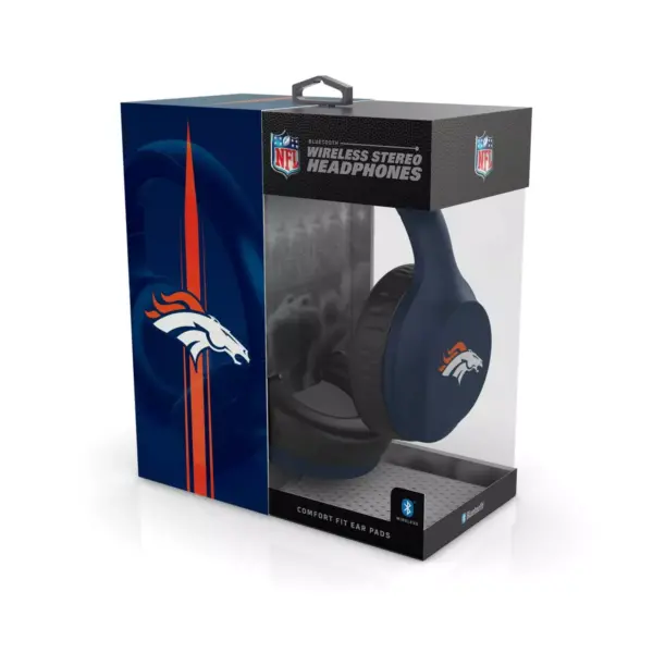 NFL Denver Broncos Wireless Headphones