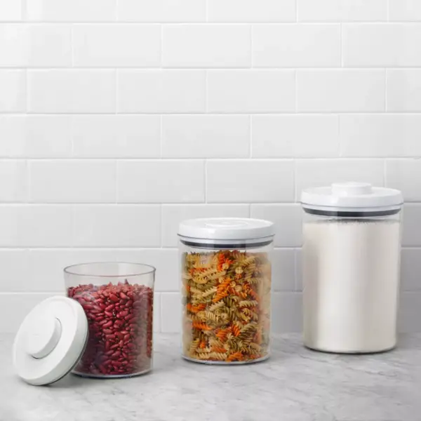 OXO POP 3pc Airtight Round Canister Set