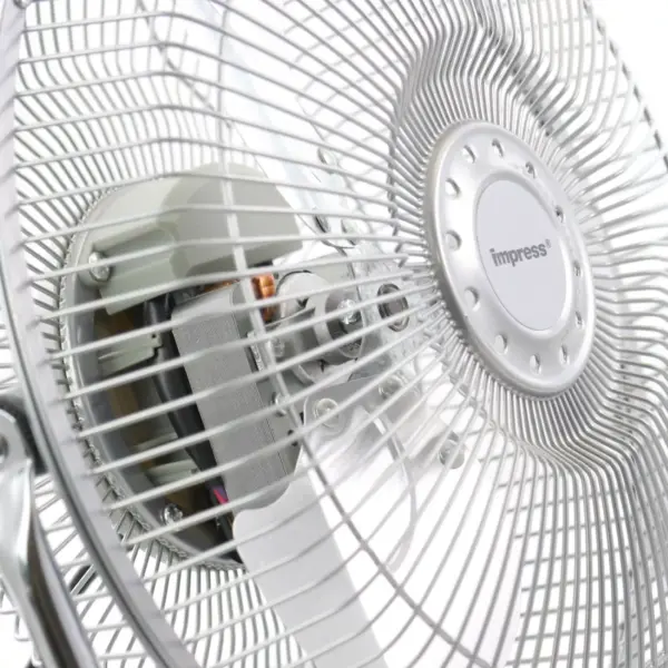 Impress 9-Inch High Velocity Fan in Silver Finish