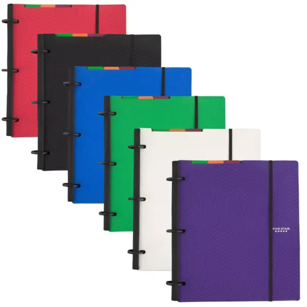 Five Star 300 Sheet 1" Ring Binder Hybrid Notebinder (Colors May Vary)