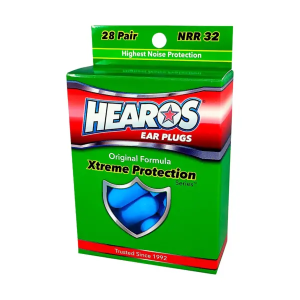 Hearos Xtreme Protection Series Ear Plugs 28 Pair