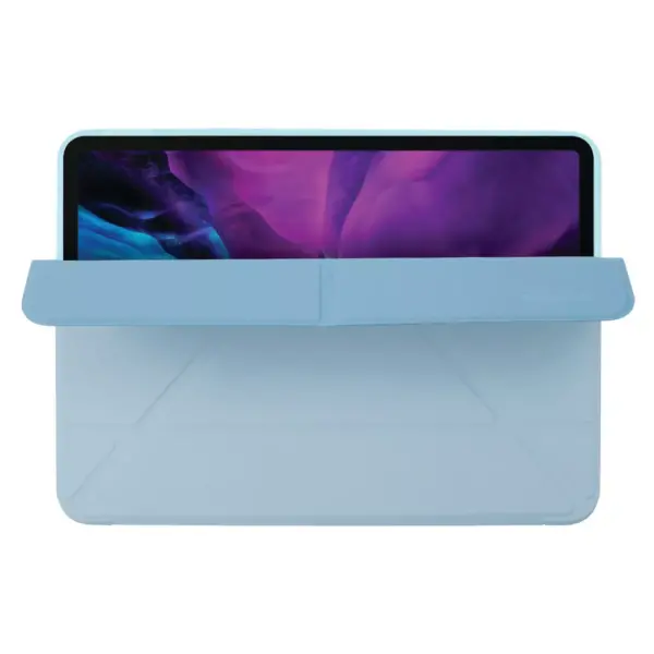 Insten - Tablet Case for iPad Pro 11" 2020, Multifold Stand, Magnetic Cover Auto Sleep/Wake, Pencil Charging, Sky Blue