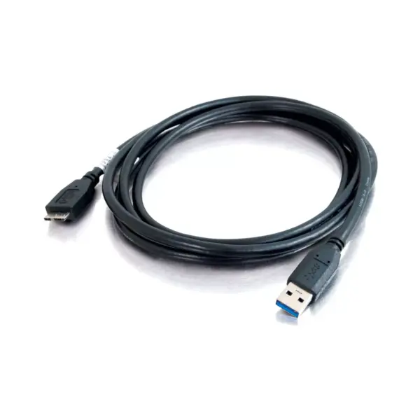 C2G 1m USB Cable - USB 3.0 A to Micro USB B Cable (3ft) - USB Phone Cable - USB - 3.20 ft - 1 x Type A Male USB - 1 x Micro Type B Male USB