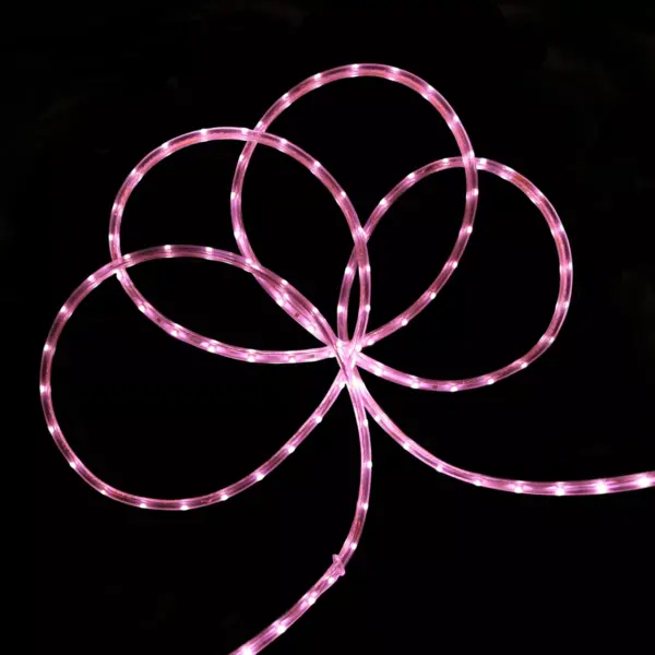 Northlight 30' LED Outdoor Christmas Linear Tape Lighting - Pink