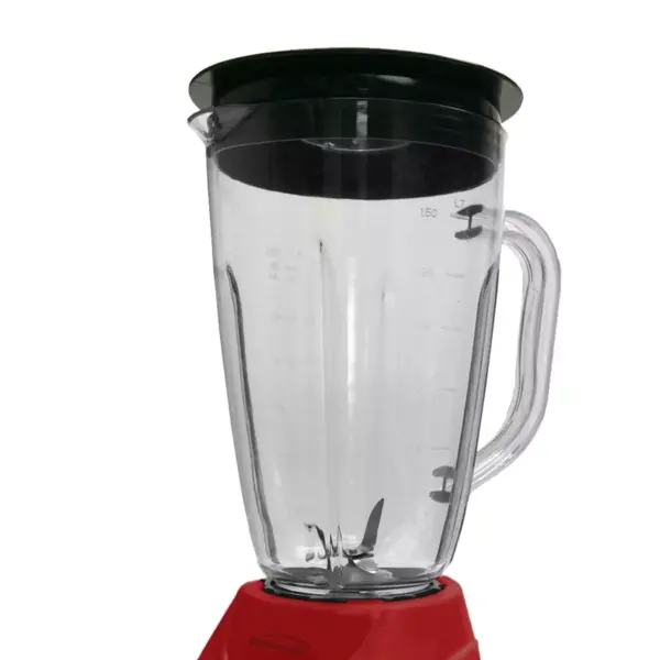 Brentwood 12-Speed Blender Glass Jar in Red