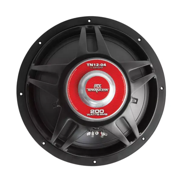 MTX TN12-04 12" 400 Watt Sub Woofer Car Audio Power Bass Subwoofer TN1204