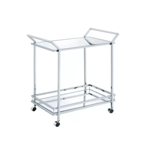 Palermo Bar Cart Chrome - Picket House Furnishings