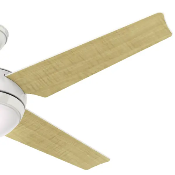 52" Sonic Ceiling Fan with Remote White (Includes Energy Efficient Light) - Hunter