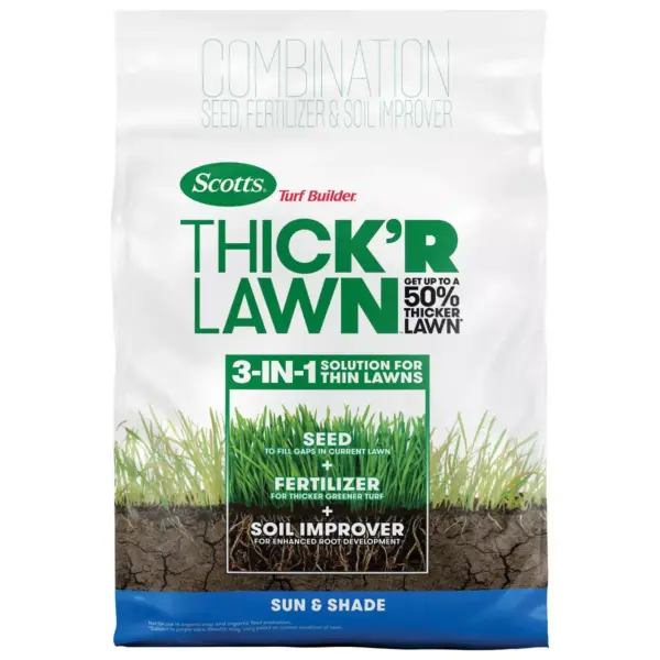 Scotts EZSeed & Thick'R Sun & Shade Grass Seeds Bundle