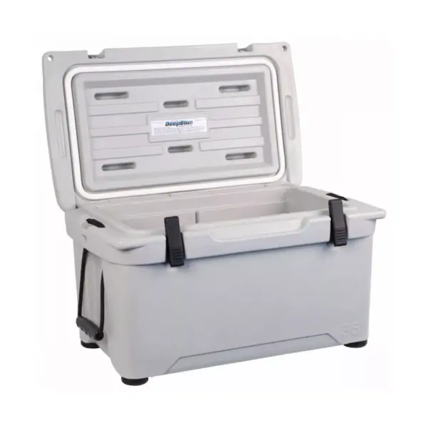 Engel 25 High Performance 5.28 Gallon 24 Can Roto Molded Ice Cooler, Haze Gray