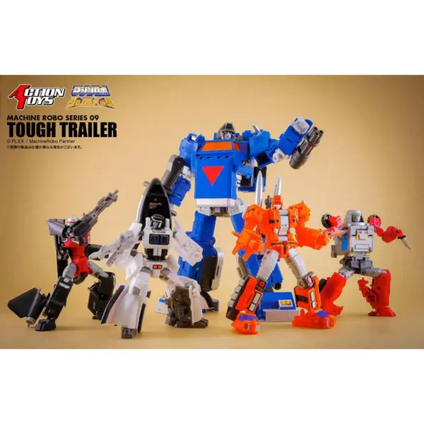 Tough Trailer | Machine Robo Action figures