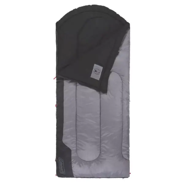 Coleman Torrey 30 Degree Big and Tall Sleeping Bag - Black/Gray