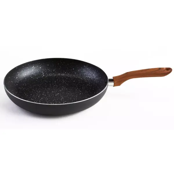 IMUSA 12" Fry Pan with Wood Handle