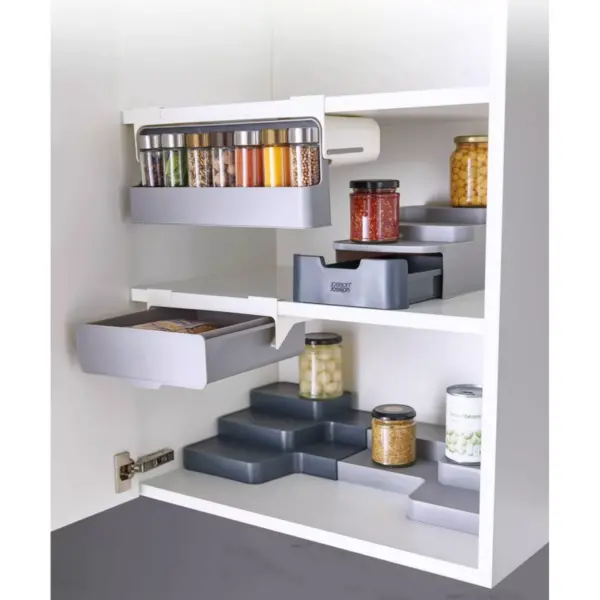 Joseph Joseph CupboardStore Expandable tiered organizer - Gray