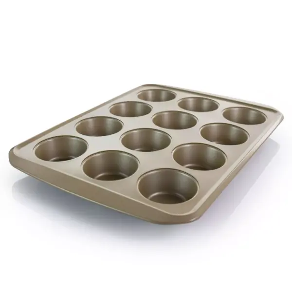 Kenmore Elite 12 Cup Nonstick Carbon Steel Muffin Pan