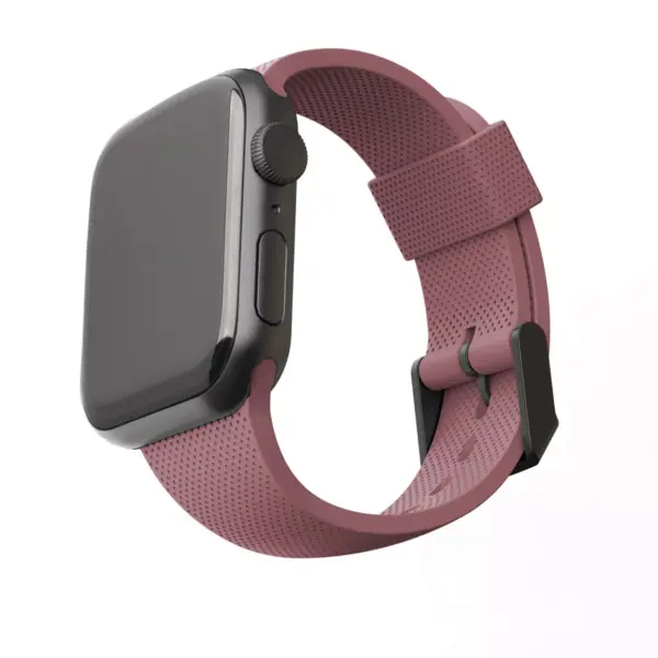 (U) by UAG Apple Watch 42/44mm (Series 6/5/4 & Watch SE) DOT Silicone Band - Dusty Rose