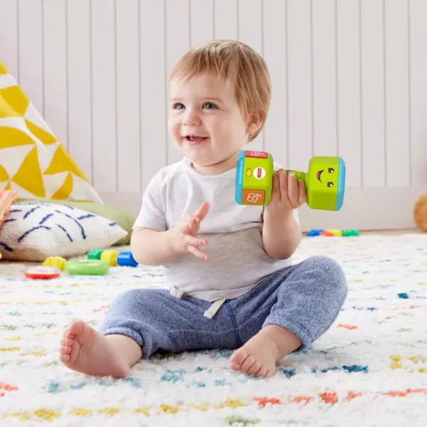 Fisher-Price Laugh & Learn Countin' Reps Dumbbell Toy