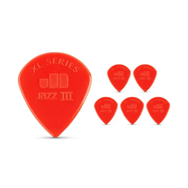 Dunlop Jazz III XL Guitar Picks 6-Pack