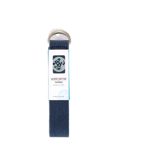 Manduka Welcome 6' Yoga Strap - Midnight