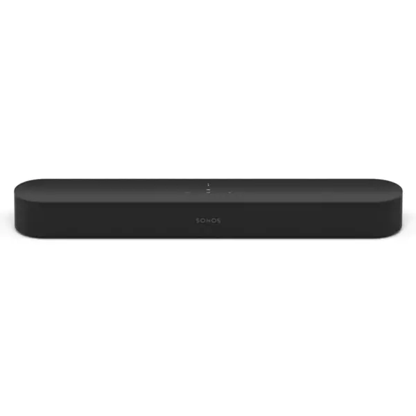 Sonos Beam Compact Smart Sound Bar with Flexson TV Mount Attachment (Black)