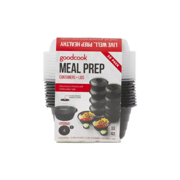 Good Cook Meal Prep Bowl - 10ct