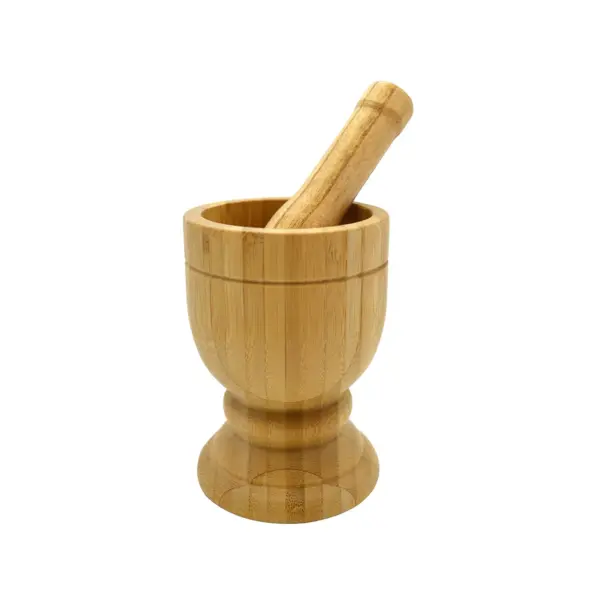 Imusa Bamboo Mortar & Pestle