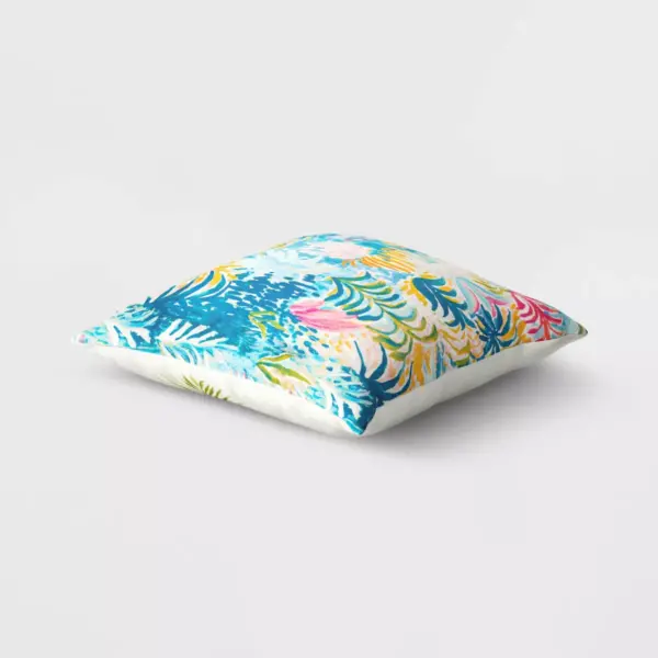 Palm Bird Reversible Throw Pillow - Opalhouse™