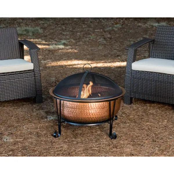 Palermo Copper Fire Pit - Fire Sense