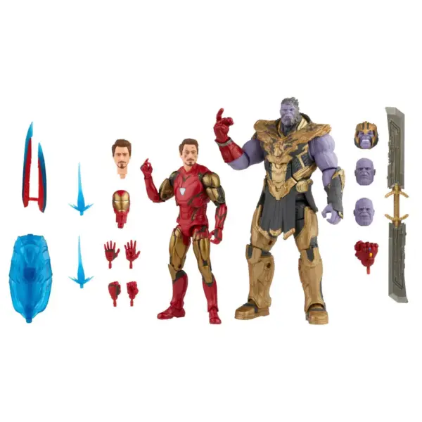 Hasbro Marvel Legends Series 6" Iron Man Mark 85 vs. Thanos