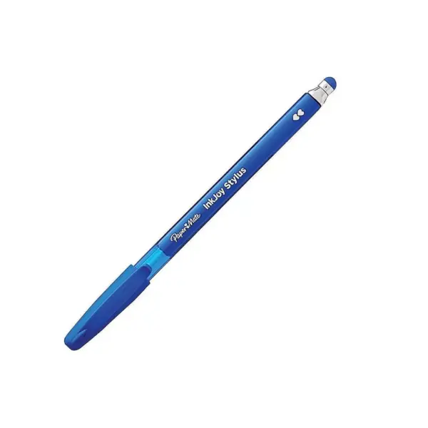 Paper Mate InkJoy 2 in 1 Stylus Ballpoint Pens Medium Point Blue Ink 1612245