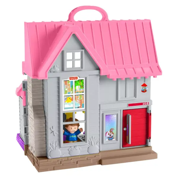 Fisher-Price Little People Big Helpers Home - Pink