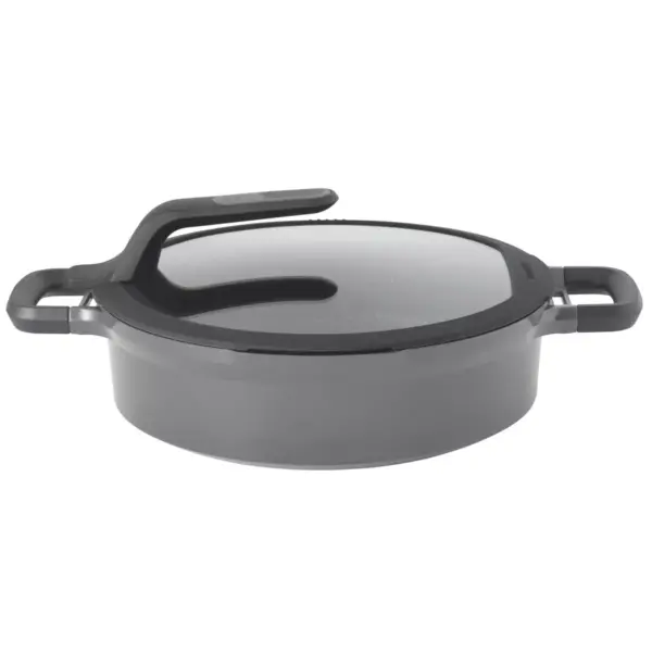 BergHOFF GEM 11" Stay-Cool Two-Handled Saute Pan, Grey